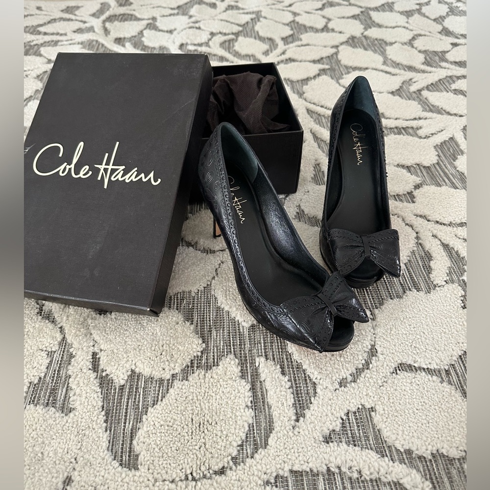 Sale ❗️Cole Haan High Heel Black Size 7B